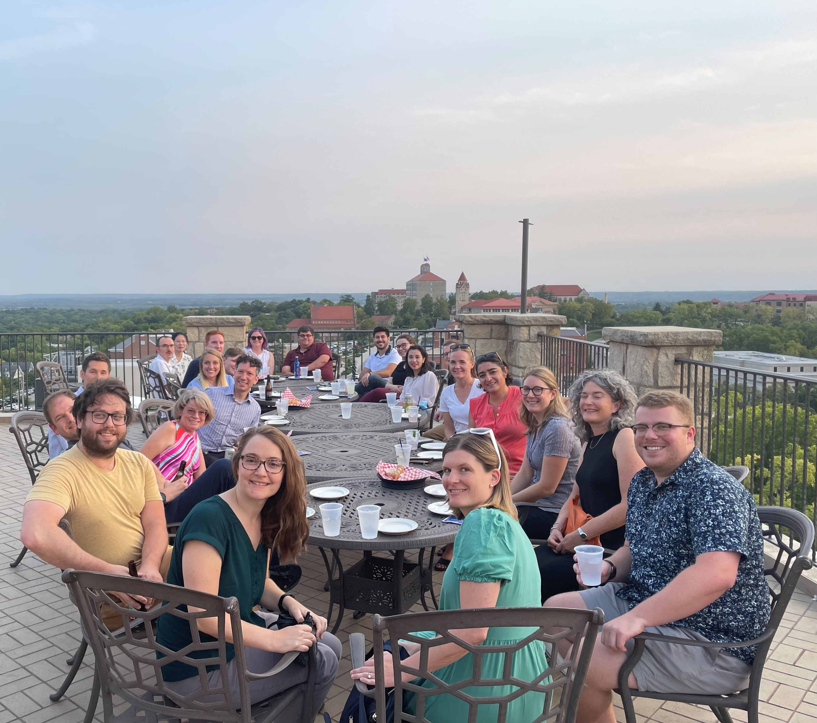 Photo of The conference atop the Oread